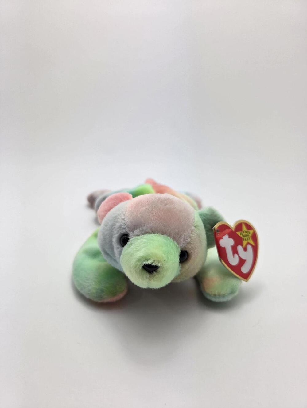 Ty Beanie Babies Sammy the Tie-dye Bear Plush - Exact Coloring Varies